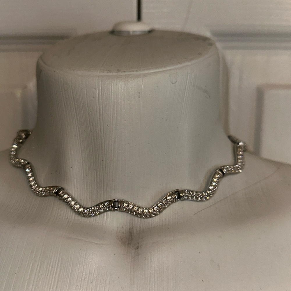 Swarvoski tennis necklace